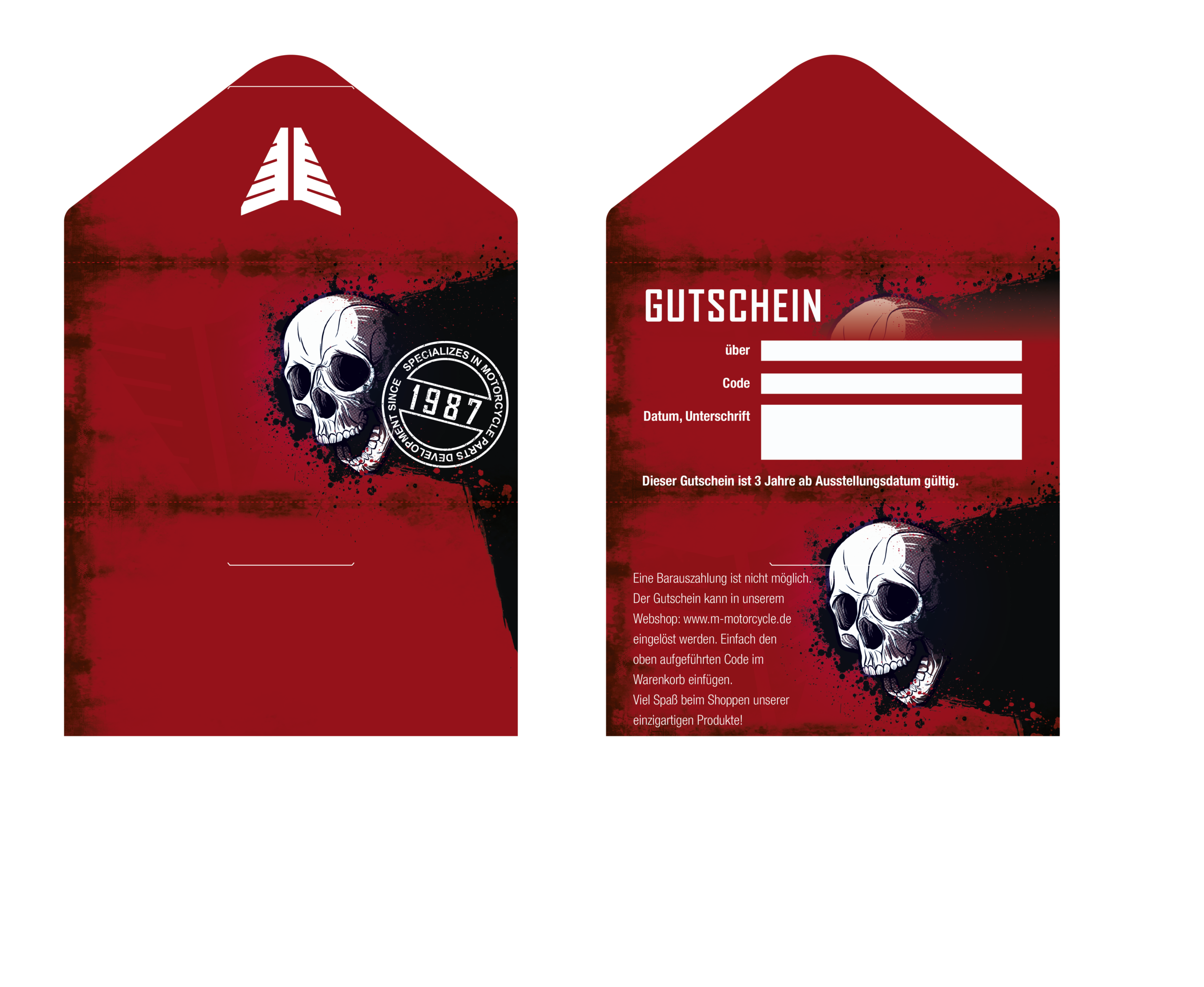 Geschenk Gutschein der Müller Motorcycle AG